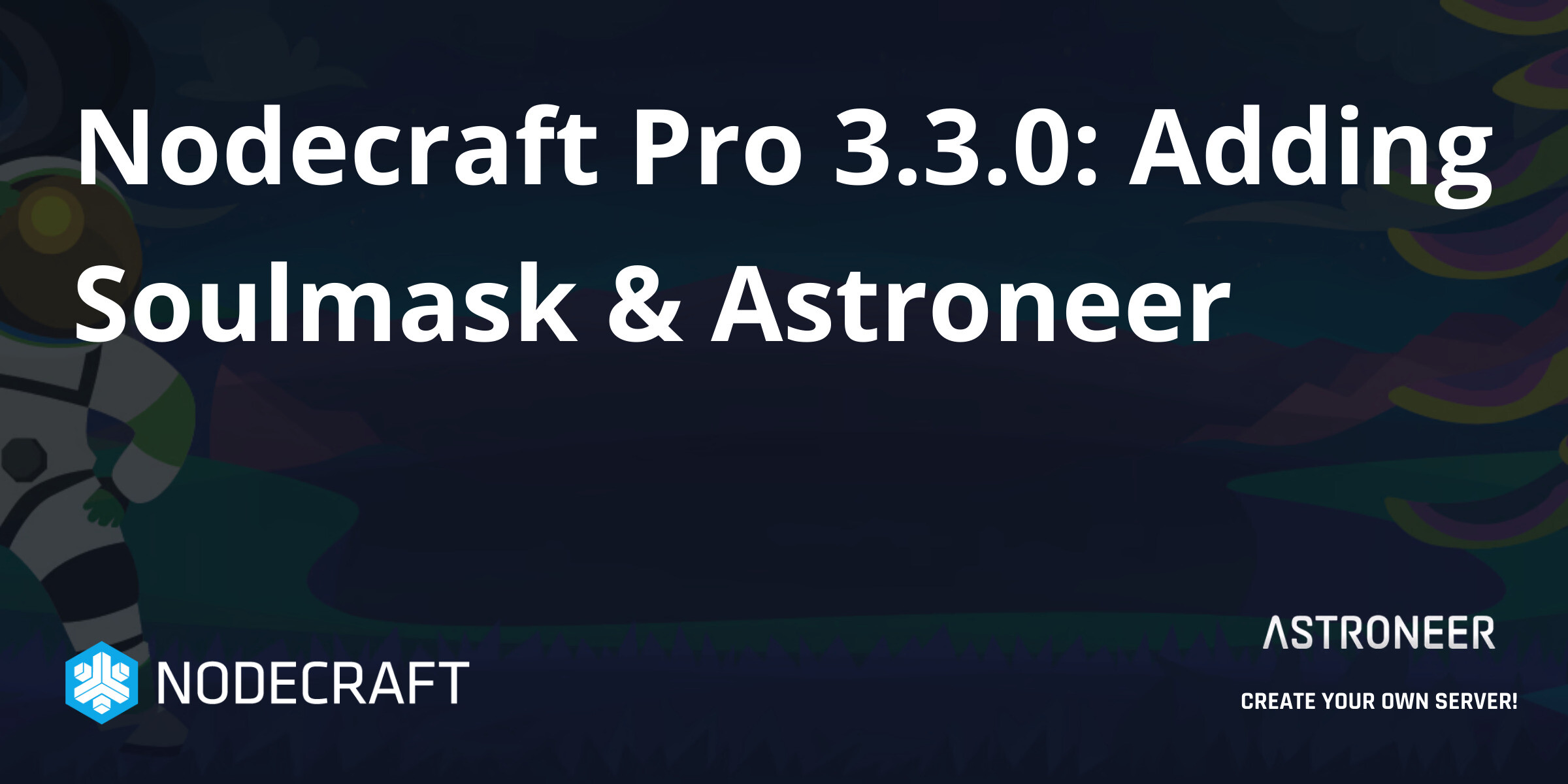 Changelog - Nodecraft