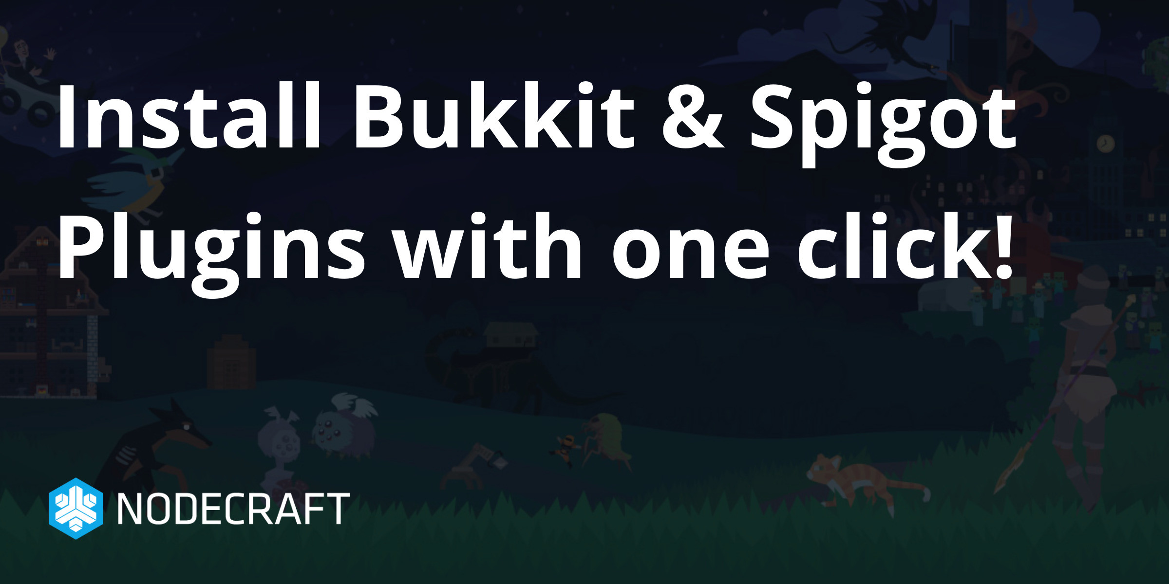 Install Bukkit & Spigot Plugins with one click!