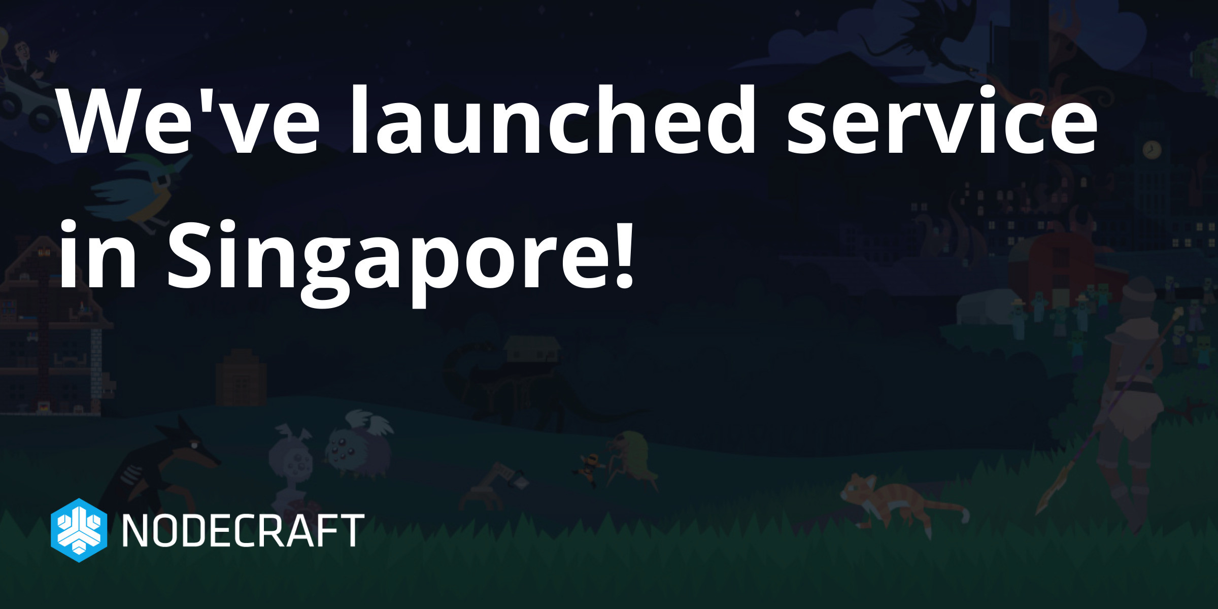 We've launched service in Singapore!