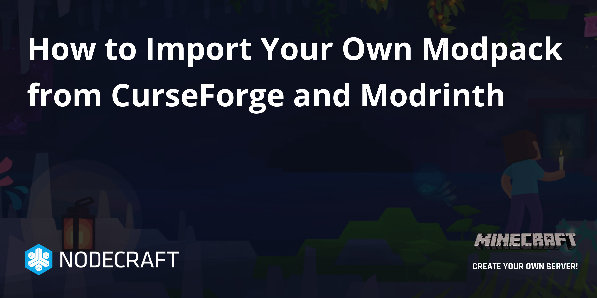 Minecraft Mod Website How to Import Your Own Modpack from CurseForge and Modrinth | Mods ...