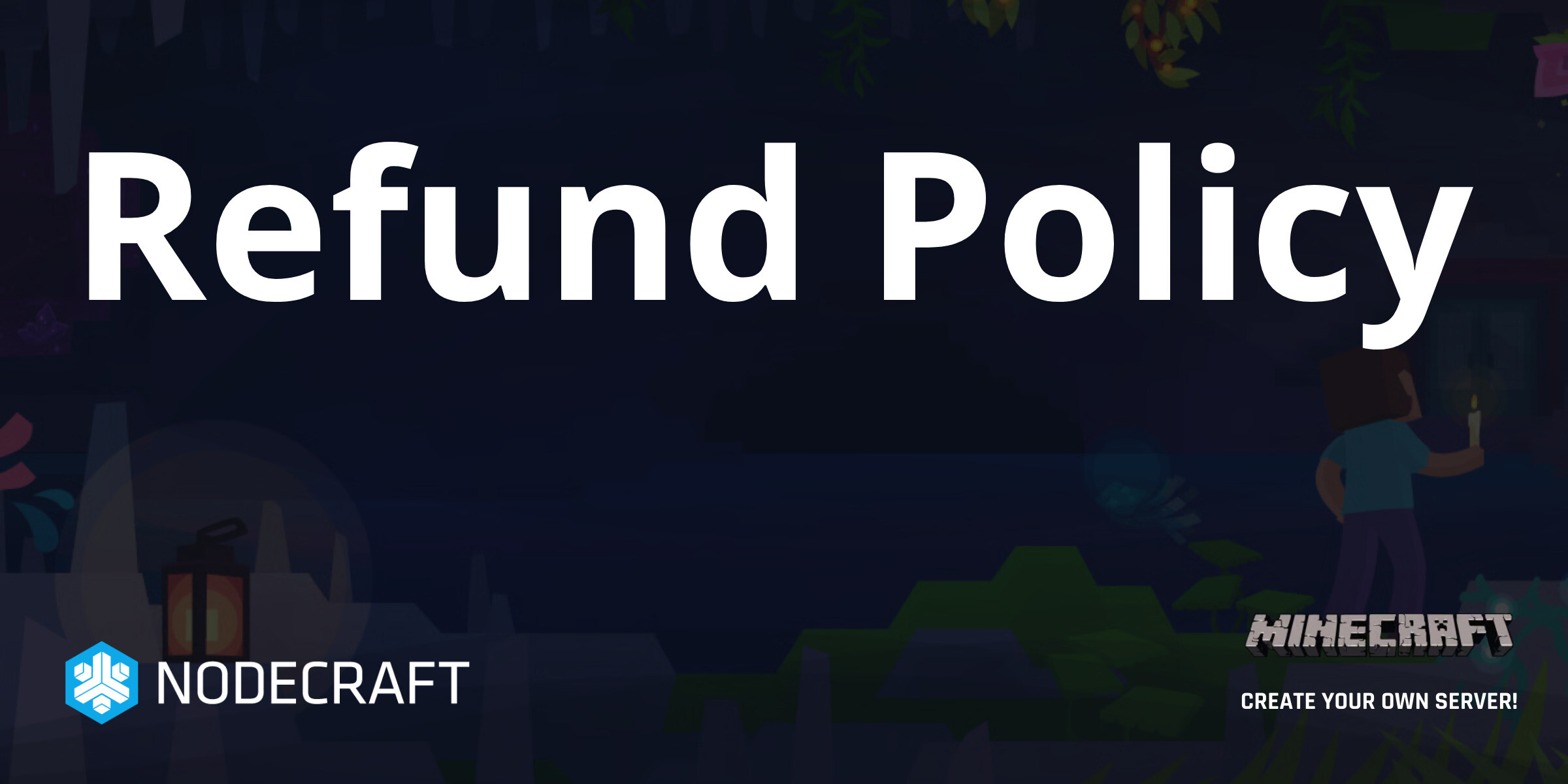Refund Policy | Billing | Knowledgebase Article - Nodecraft