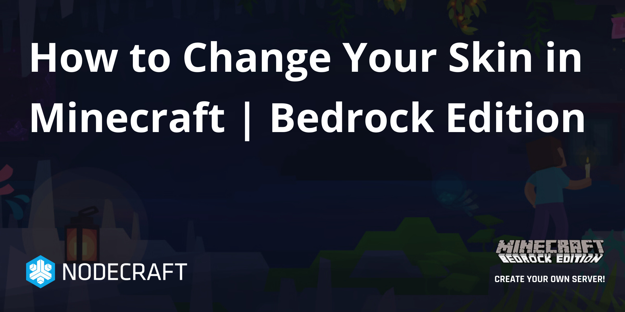 How to Change Your Skin in Minecraft | Bedrock Edition | Minecraft ...