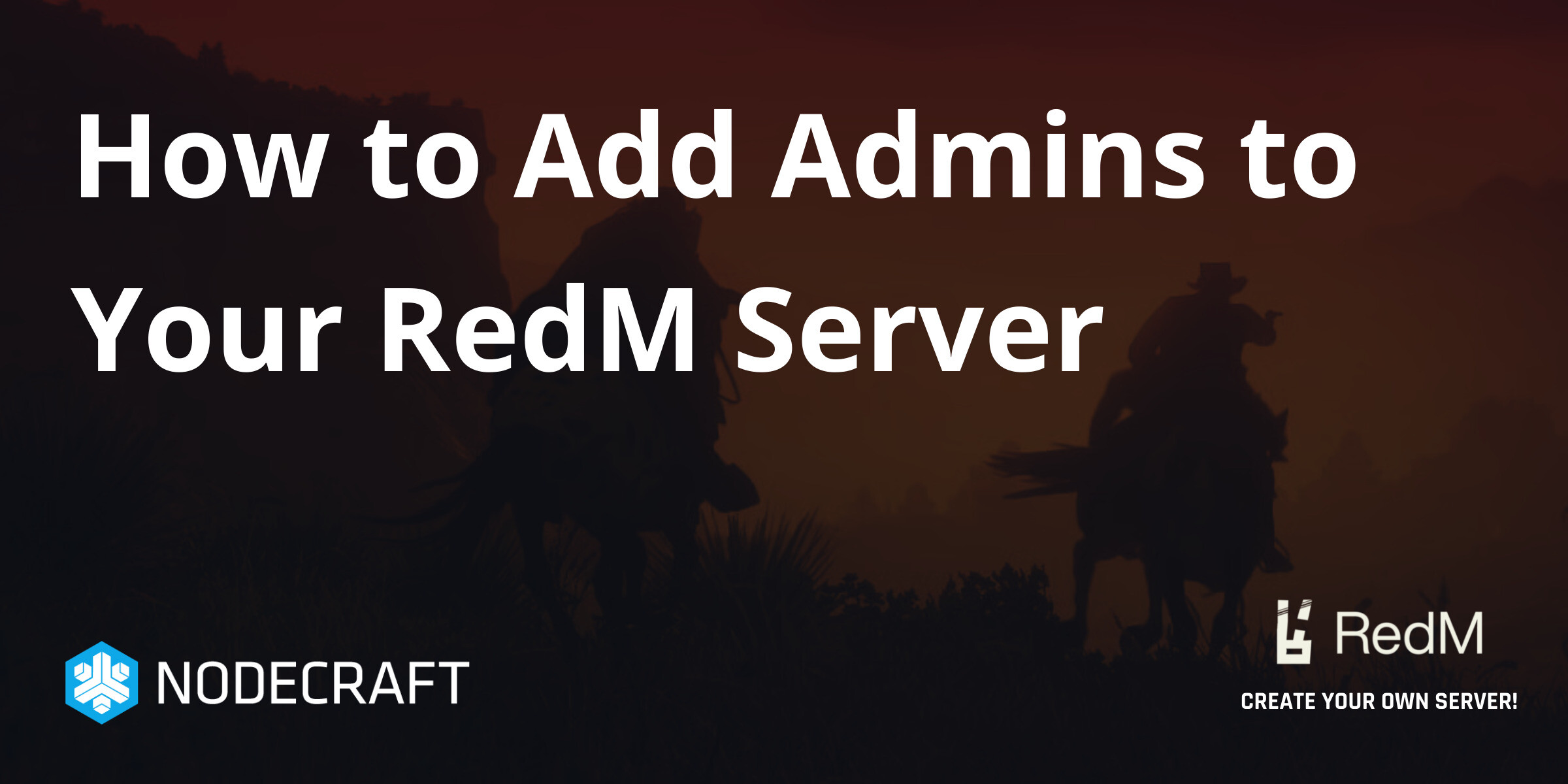 Redm Admin Menu Script How to Add Admins to Your RedM Server | Setup | Knowledgebase Article ...