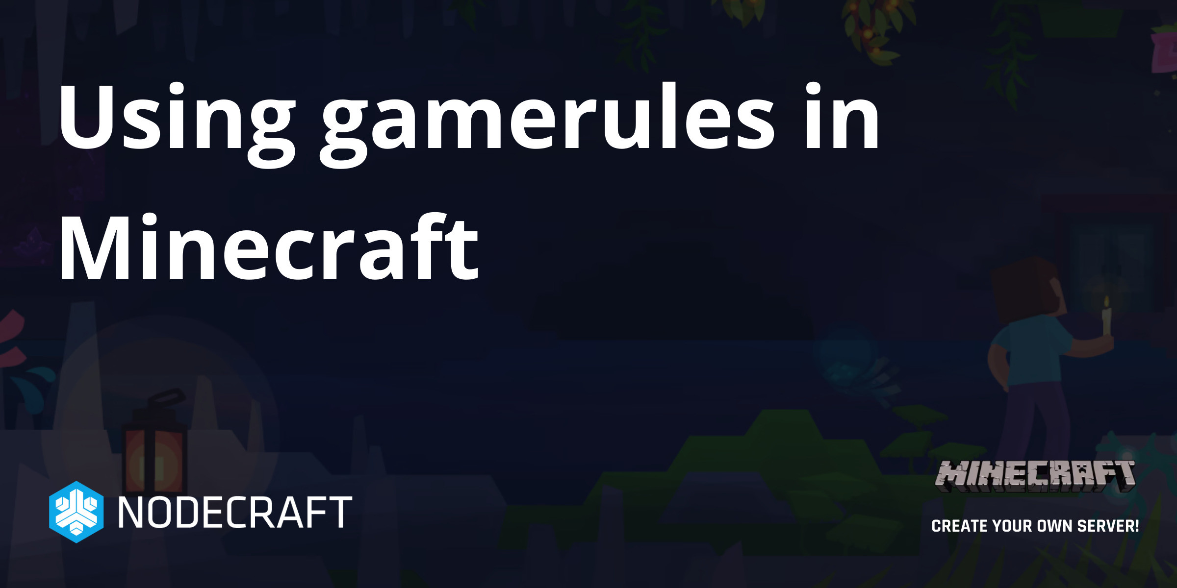 Using Gamerules In Minecraft Minecraft Knowledgebase Article Nodecraft