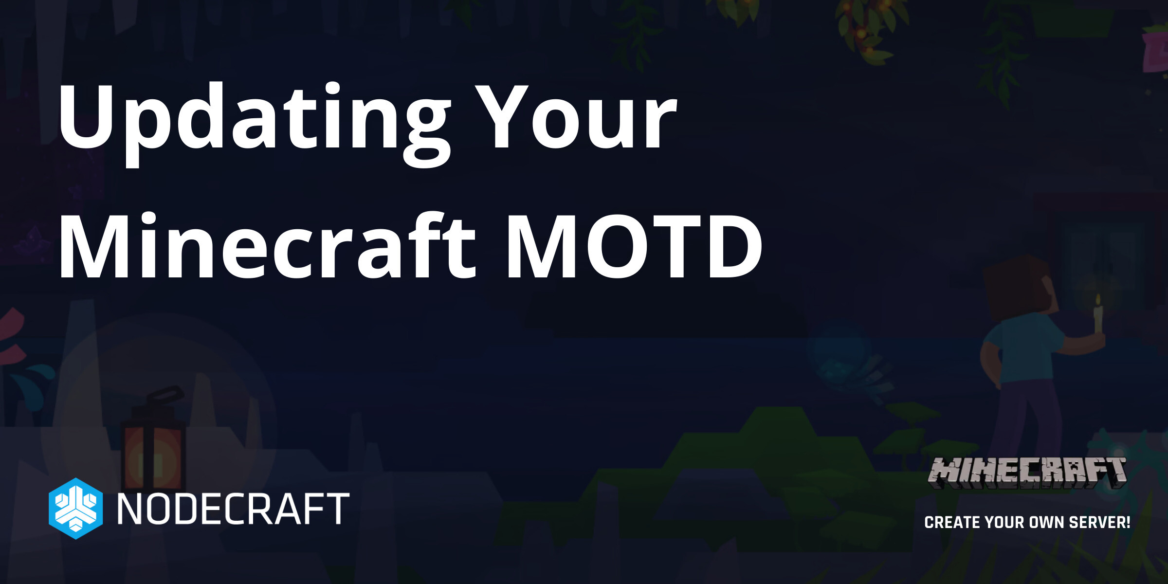 Updating Your Minecraft MOTD | Setup | Knowledgebase Article - Nodecraft