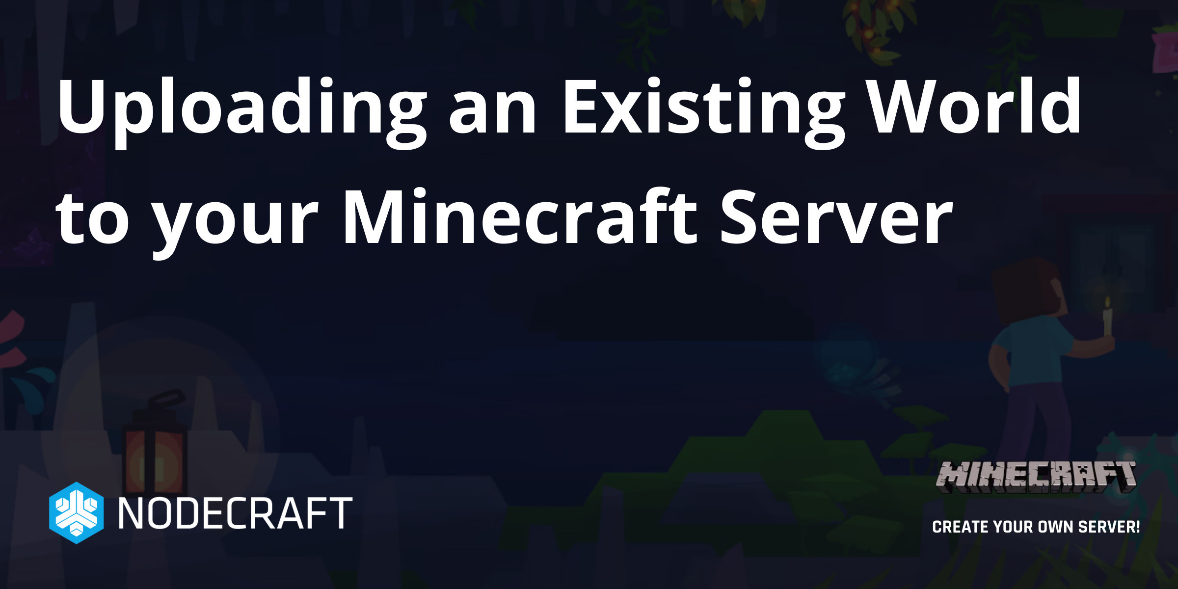 Transfer Minecraft Singleplayer World To Multiplayer Server (Tutorial) 