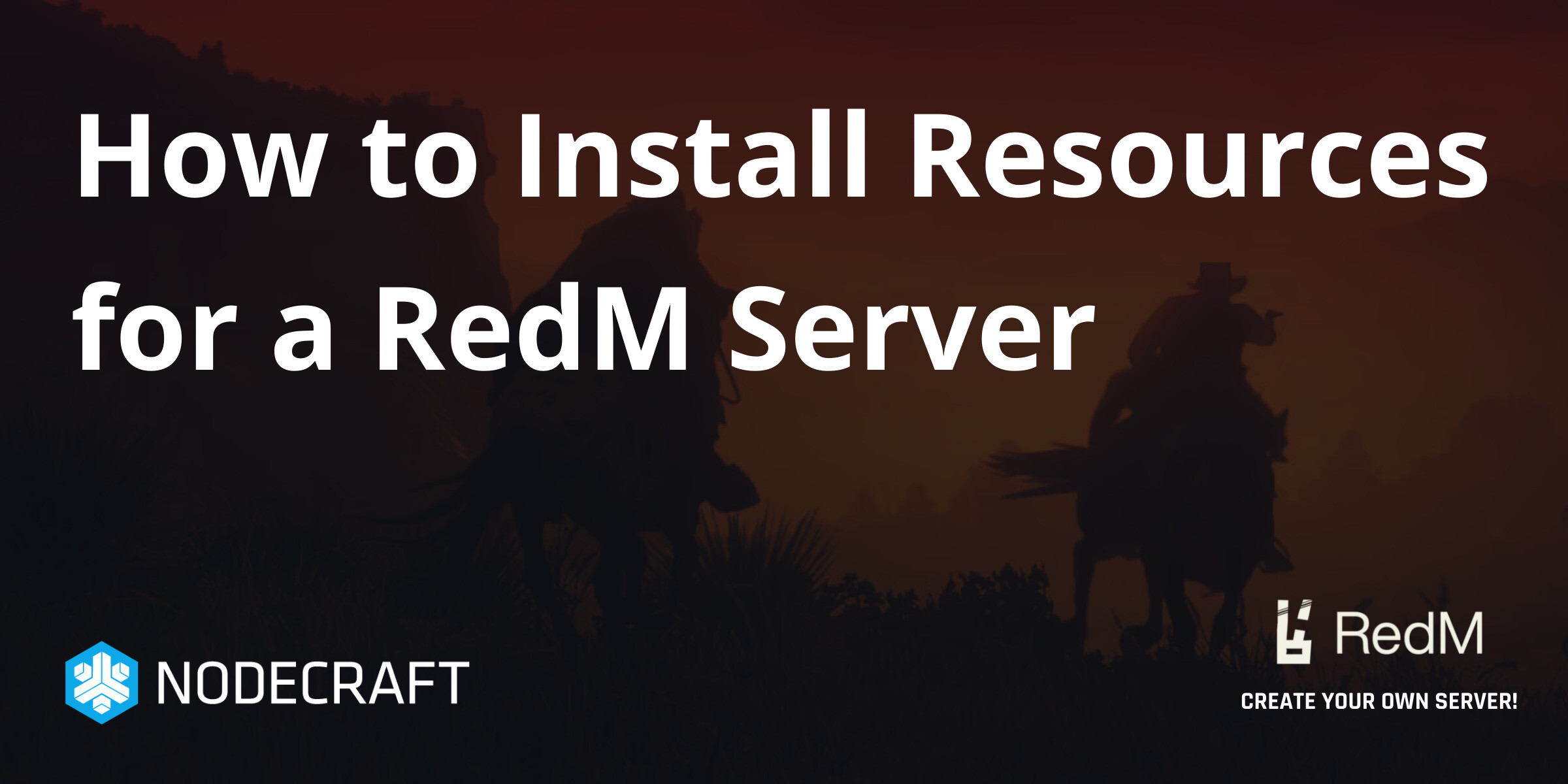 How to Install Resources for a RedM Server | Setup | Knowledgebase ...